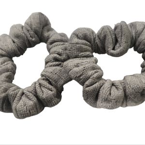 Gray Sweater Weather Scrunchies